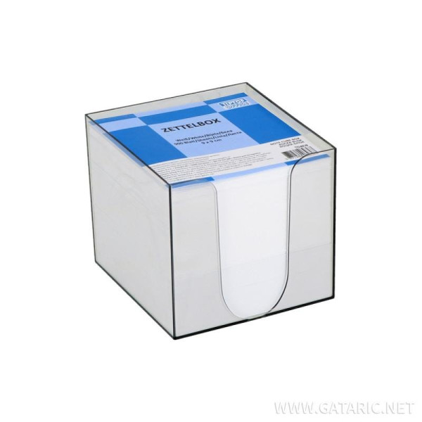 ΚΥΒΟΣ ΑΚΟΛΛΗΤΟΣ ΣΕ ΘΗΚΗ ΛΕΥΚΟ 90x90x90mm 900 ΦΥΛΛΑ