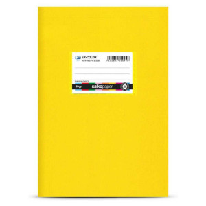 ΤΕΤΡΑΔΙΟ "EX‑COLOR" ΕΥΡΕΤΗΡΙΟ ΚΙΤΡΙΝΟ 17×25 50 ΦΥΛΛΑ