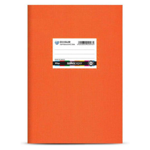 ΤΕΤΡΑΔΙΟ "EX‑COLOR" ΕΥΡΕΤΗΡΙΟ ΠΟΡΤΟΚΑΛΙ 17×25 50 ΦΥΛΛΑ