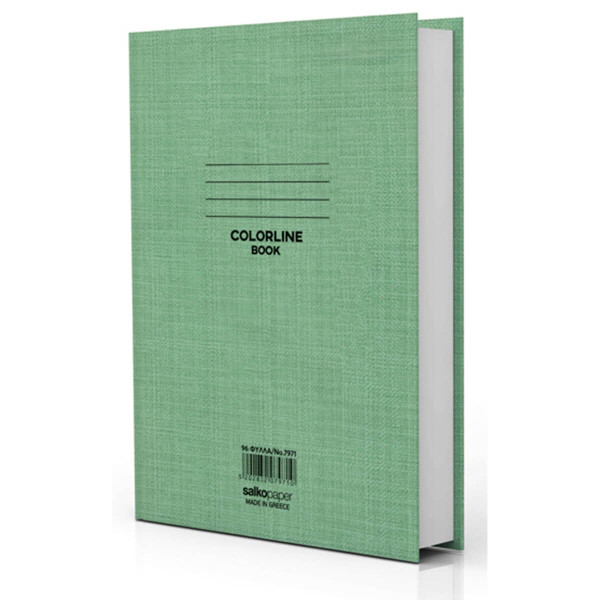 ΒΙΒΛΙΟΤΕΤΡΑΔΙΟ COLORLINE ΡΙΓΕ 17x25/96Φ/3Θ