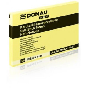 ΑΥΤΟΚΟΛΛΗΤΑ ΧΑΡΤΑΚΙΑ 101Χ76 100Φ ECO PASTEL YELLOW