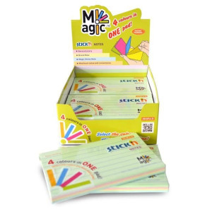 ΧΑΡΤΑΚΙΑ ΣΗΜΕΙΩΣΕΩΝ ΑΥΤΟΚΟΛΛΗΤΑ 76x127mm ΠΑΣΤΕΛ ΡΙΓΕ