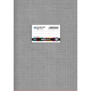 ΤΕΤΡΑΔΙΟ "COLORLINE" ΡΙΓΕ ΓΚΡΙ 17x25 50 ΦΥΛΛΑ