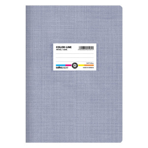 ΤΕΤΡΑΔΙΟ "COLORLINE" ΡΙΓΕ ΜΠΛΕ 17x25 50 ΦΥΛΛΑ ΤΕΤΡΑΔΙΟ "COLORLINE" ΡΙΓΕ ΜΠΛΕ 17x25 50 ΦΥΛΛΑ
