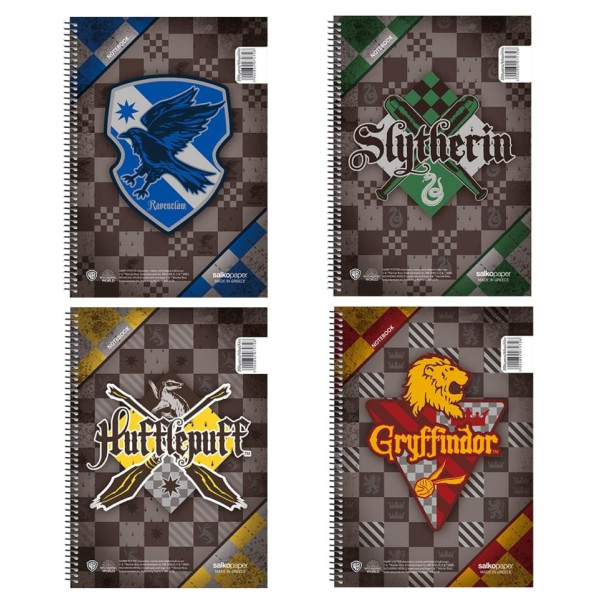 ΤΕΤΡΑΔΙΟ ΣΠΙΡΑΛ "HARRY POTTER SCHOOL PRIDE" 17x25/180ΣΕΛ-3 ΘΕΜΑΤΑ