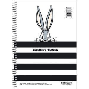 ΤΕΤΡΑΔΙΟ ΣΠΙΡΑΛ "LOONEY TUNES" 21x29/60ΣΕΛ-1 ΘΕΜΑ