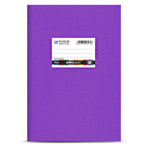 ΤΕΤΡΑΔΙΟ "EX‑COLOR" ΕΥΡΕΤΗΡΙΟ ΜΩΒ 17×25 50 ΦΥΛΛΑ