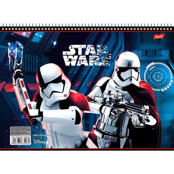 ΜΠΛΟΚ ΖΩΓΡΑΦΙΚΗΣ STAR WARS A4 40Φ