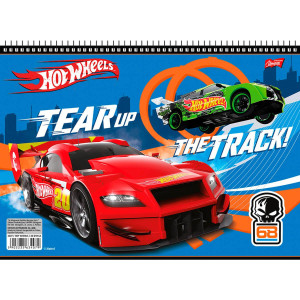ΜΠΛΟΚ ΖΩΓΡΑΦΙΚΗΣ HOT WHEELS A4 40Φ