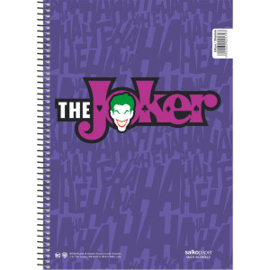 ΤΕΤΡΑΔΙΟ ΣΠΙΡΑΛ "THE JOKER V.2" 21x29/180ΣΕΛ-3 ΘEMATA