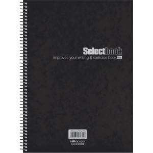 ΤΕΤΡΑΔΙΟ ΣΠΙΡΑΛ "SELECT PREMIUM BLACK" 21x29/120ΣΕΛ-2 ΘΕΜΑΤΑ