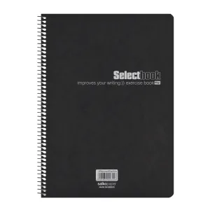 ΤΕΤΡΑΔΙΟ ΣΠΙΡΑΛ "SELECT PREMIUM BLACK" 21x29/180ΣΕΛ-3 ΘΕΜΑΤΑ ΤΕΤΡΑΔΙΟ ΣΠΙΡΑΛ "SELECT PREMIUM BLACK" 21x29/180ΣΕΛ-3 ΘΕΜΑΤΑ