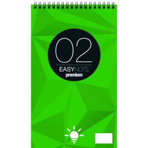 ΜΠΛΟΚ ΣΠΙΡΑΛ EASY NOTE ΛΕΥΚΟ Νo.2 9x15 50 ΦΥΛΛΑ 60GSM ΜΠΛΟΚ ΣΠΙΡΑΛ EASY NOTE ΛΕΥΚΟ Νo.2 9x15 50 ΦΥΛΛΑ 60GSM