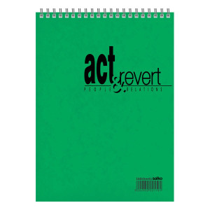 ΜΠΛΟΚ ΣΗΜΕΙΩΜΑΤΑΡΙΟ ΣΠΙΡΑΛ ACT & REVELT 10x14 160Φ