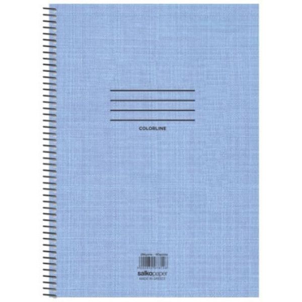 ΤΕΤΡΑΔΙΟ ΣΠΙΡΑΛ "COLORLINE" 17x25/60ΣΕΛ-1 ΘΕΜΑ