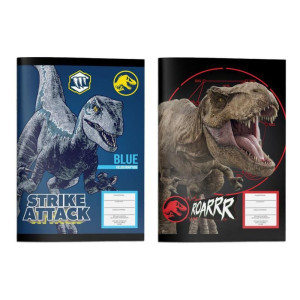 ΤΕΤΡΑΔΙΟ "JURASSIC" 17x25 40 ΦΥΛΛΑ 2 ΣΧΕΔΙΑ