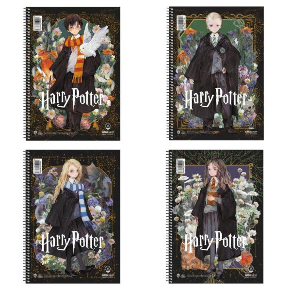 ΤΕΤΡΑΔΙΟ ΣΠΙΡΑΛ "HARRY POTTER-DEATHLY HALLOWS V.2" 21x29/180ΣΕΛ-3 ΘΕΜΑΤΑ