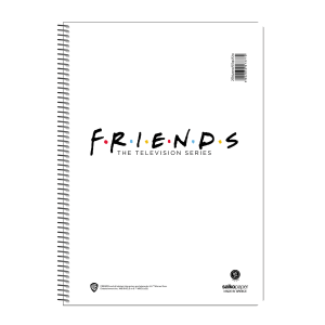ΤΕΤΡΑΔΙΟ ΣΠΙΡΑΛ "FRIENDS V.1" 17x25/60ΣΕΛ-1 ΘΕΜΑ ΤΕΤΡΑΔΙΟ ΣΠΙΡΑΛ "FRIENDS V.1" 17x25/60ΣΕΛ-1 ΘΕΜΑ