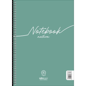 ΤΕΤΡΑΔΙΟ ΣΠΙΡΑΛ "NOTEBOOK NATURA" 17x25/120ΣΕΛ -2 ΘΕΜΑΤΑ