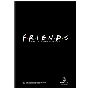 ΤΕΤΡΑΔΙΟ "FRIENDS" ΡΙΓΕ 17x25 40 ΦΥΛΛΑ