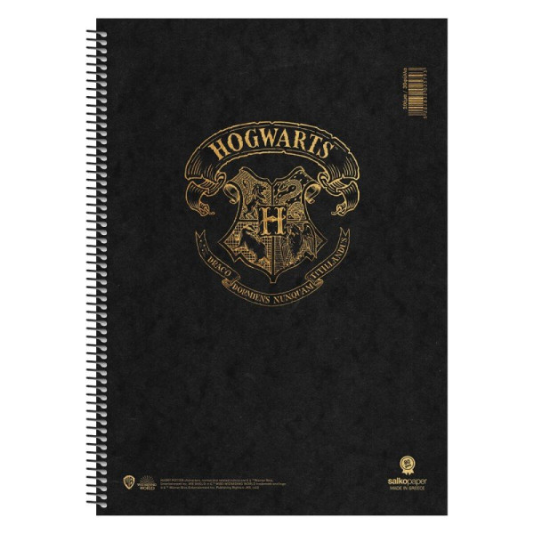 ΤΕΤΡΑΔΙΟ ΣΠΙΡΑΛ "HOGWARTS" 21x29/120ΣΕΛ-2 ΘΕΜΑΤΑ