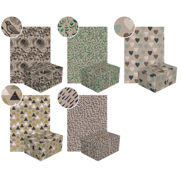 ΧΑΡΤΙ ΠΕΡΙΤΥΛΙΓΜΑΤΟΣ 70X200CM NEUTRAL 3 KRAFT