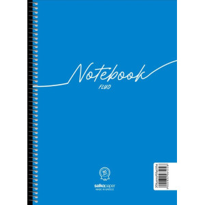 ΤΕΤΡΑΔΙΟ ΣΠΙΡΑΛ "NOTEBOOK FLUO" 21x29/60ΣΕΛ-1 ΘΕΜΑ