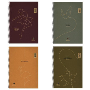 ΤΕΤΡΑΔΙΟ ΣΠΙΡΑΛ "NOTEBOOK QUOTE OF THE DAY" 21x29/60ΣΕΛ-1 ΘΕΜΑ ΤΕΤΡΑΔΙΟ ΣΠΙΡΑΛ "NOTEBOOK QUOTE OF THE DAY" 21x29/60ΣΕΛ-1 ΘΕΜΑ