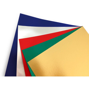 ΧΑΡΤΟΝΙ ΜΕΤΑΛΛΙΚΟ ΜΠΛΕ 50x70cm 300g ΜΟΝΗΣ ΟΨΗΣ