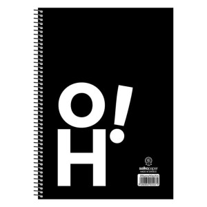 ΤΕΤΡΑΔΙΟ ΣΠΙΡΑΛ "OH NO!" 17x25/120ΣΕΛ-2 ΘΕΜΑΤΑ