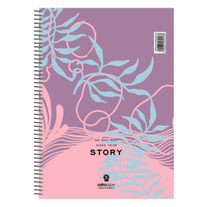 ΤΕΤΡΑΔΙΟ ΣΠΙΡΑΛ "STORY" 17x25/240ΣΕΛ-4 ΘΕΜΑΤΑ