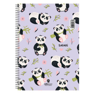 ΤΕΤΡΑΔΙΟ ΣΠΙΡΑΛ "SAFARI" 21x29/60ΣΕΛ-1 ΘΕΜΑ