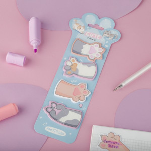 MESHU ΣΕΛΙΔΟΔΕΙΚΤΕΣ ΑΥΤΟΚΟΛΛΗΤΟΙ "CUTE PAWS" 20ΦΥΛΛΑ BERLINGO MESHU ΣΕΛΙΔΟΔΕΙΚΤΕΣ ΑΥΤΟΚΟΛΛΗΤΟΙ "CUTE PAWS" 20ΦΥΛΛΑ BERLINGO