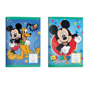 ΤΕΤΡΑΔΙΟ "MICKEY" 17x25 40 ΦΥΛΛΑ 2 ΣΧΕΔΙΑ