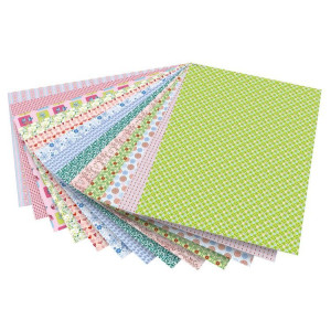 ΧΑΡΤΟΝΙ ΜΕ ΣΧΕΔΙΑ ΔΙΑΦΟΡΑ 50X70, 13ΦΥΛΛΑ 270g FOLIA