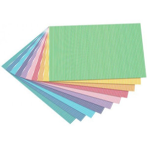 ΧΑΡΤΟΝΙ ΜΕ ΣΧΕΔΙΑ ΔΙΑΦΟΡΑ 50x70 10ΦΥΛΛΑ 270g FOLIA