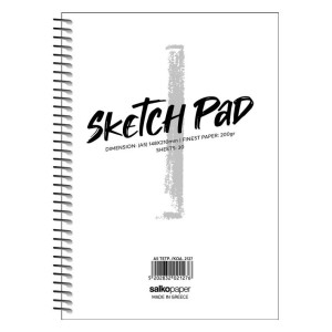 ΤΕΤΡΑΔΙΟ SKETCH PAD148Χ210ΜΜ 30Φ 200GR