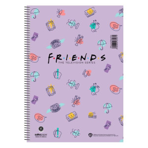 ΤΕΤΡΑΔΙΟ ΣΠΙΡΑΛ "FRIENDS CENTRAL PERK" 21x29/120ΣΕΛ-2 ΘΕΜΑΤΑ