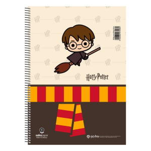 ΤΕΤΡΑΔΙΟ ΣΠΙΡΑΛ "HARRY POTTER-CHARMS" 17x25/120ΣΕΛ-2 ΘΕΜΑΤΑ