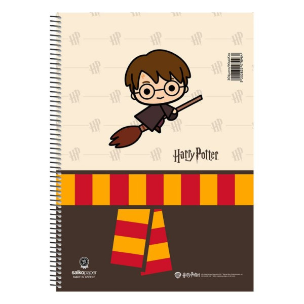 ΤΕΤΡΑΔΙΟ ΣΠΙΡΑΛ "HARRY POTTER-CHARMS" 17x25/120ΣΕΛ-2 ΘΕΜΑΤΑ
