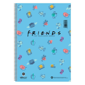 ΤΕΤΡΑΔΙΟ ΣΠΙΡΑΛ "FRIENDS CENTRAL PERK" 21x29/120ΣΕΛ-1 ΘΕΜΑ