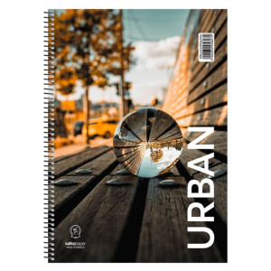 ΤΕΤΡΑΔΙΟ ΣΠΙΡΑΛ "URBAN" 17x25/60ΣΕΛ-1 ΘΕΜΑ
