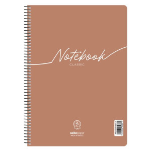ΤΕΤΡΑΔΙΟ ΣΠΙΡΑΛ "NOTEBOOK CLASSIC" 21x29/60ΣΕΛ-1 ΘΕΜΑ