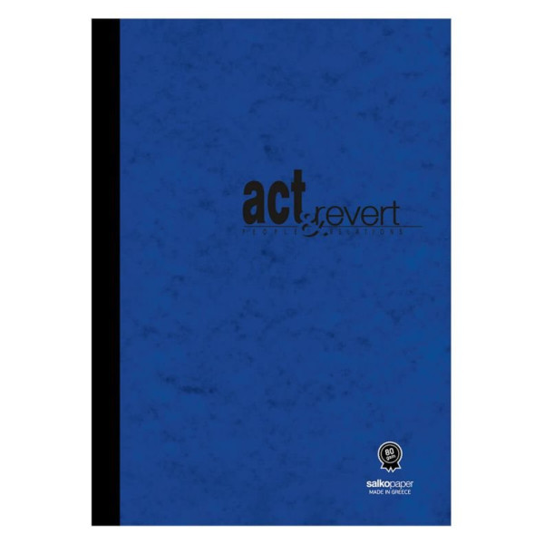 ΤΕΤΡΑΔΙΟ ΚΟΛΛΗΤΟ "ACT & REVERT 360" ΡΙΓΕ 3 ΘΕΜΑΤΑ Α4 96 ΦΥΛΛΑ