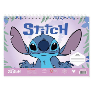 ΜΠΛΟΚ ΖΩΓΡΑΦΙΚΗΣ "LILO&STITCH" 23x33cm 40 ΦΥΛΛΑ ΑΥΤΟΚΟΛΛΗΤΑ-ΣΤΕΝΣΙΛ- 2ΣΕΛ ΧΡΩΜ/ΣΜΟΥ ΣΕ 2 ΣΧΕΔΙΑ