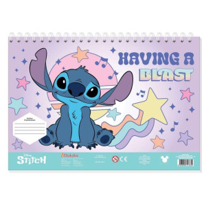 ΜΠΛΟΚ ΖΩΓΡΑΦΙΚΗΣ "LILO&STITCH" 23x33cm 40 ΦΥΛΛΑ ΑΥΤΟΚΟΛΛΗΤΑ-ΣΤΕΝΣΙΛ- 2ΣΕΛ ΧΡΩΜ/ΣΜΟΥ ΣΕ 2 ΣΧΕΔΙΑ