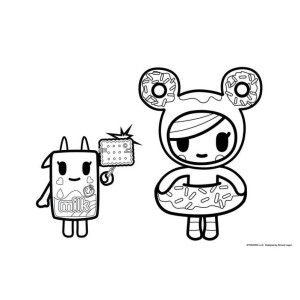 ΜΠΛΟΚ ΖΩΓΡΑΦΙΚΗΣ "TOKIDOKI" 23x33cm 40 ΦΥΛΛΑ ΑΥΤΟΚΟΛΛΗΤΑ-ΣΤΕΝΣΙΛ- 2ΣΕΛ ΧΡΩΜ/ΣΜΟΥ ΣΕ 2 ΣΧΕΔΙΑ