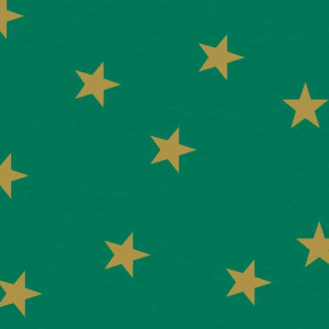 ΧΑΡΤΟΝΙ ΜΕ ΣΧΕΔΙΑ GOLD STARS 50x70 300G/M GREEN-GOLD
