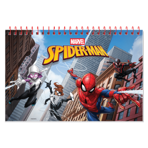 ΜΠΛΟΚ ΖΩΓΡΑΦΙΚΗΣ SPIDERMAN Α4 40Φ ΜΠΛΟΚ ΖΩΓΡΑΦΙΚΗΣ SPIDERMAN Α4 40Φ