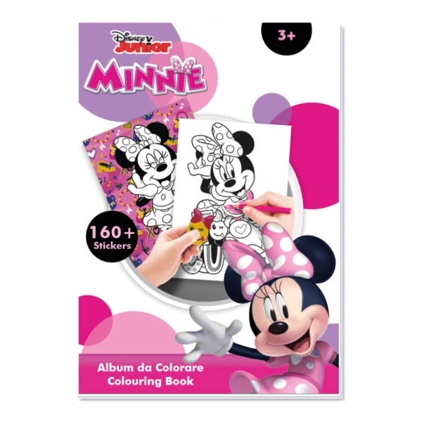 ΜΠΛΟΚ ΖΩΓΡΑΦΙΚΗΣ Α4 ΜΕ ΑΥΤΟΚΟΛΛΗΤΑ "MINNIE"